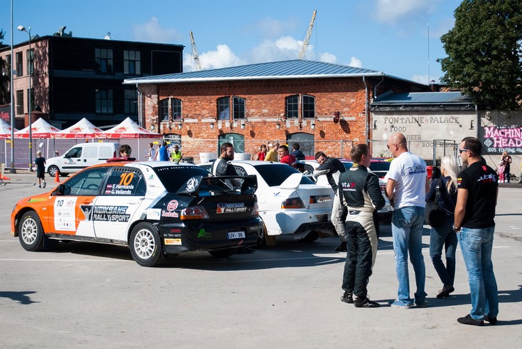 Rally Kurzeme atklāšanas ceremonija