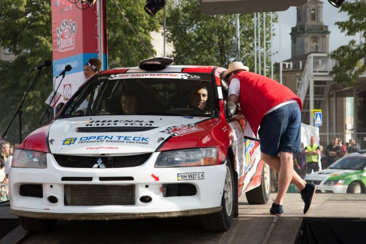 Rally Kurzeme atklāšanas ceremonija