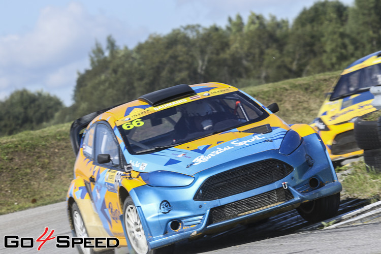 Jānis Baumanis kļūst par Igaunijas rallijkrosa čempionu SuperCar klasē