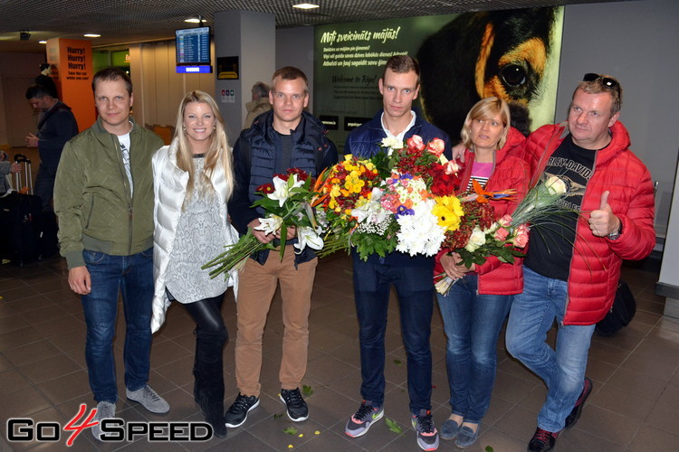 Mājās atgriežas Eiropas rallijkrosa čempions Jānis Baumanis