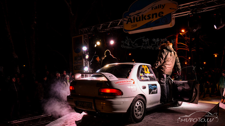 Rallijsprinta Alūksne 2016 atklāšana