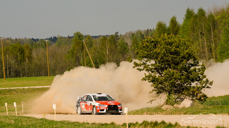 Rally Kurzeme 2. diena 