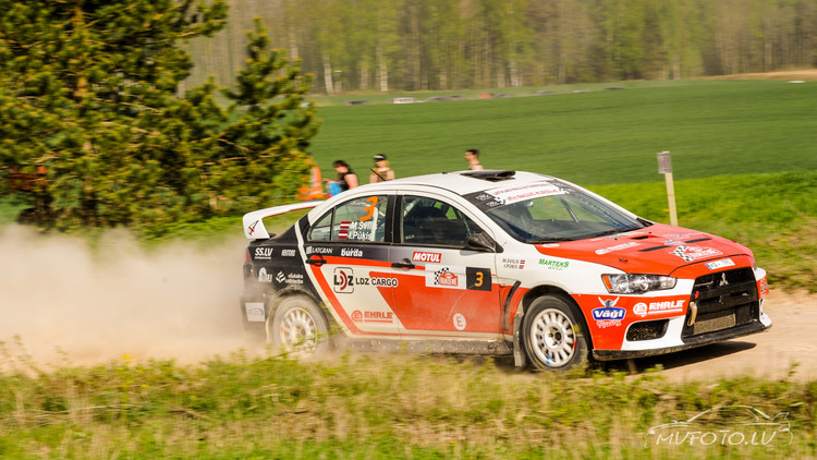 Rally Kurzeme 2. diena 