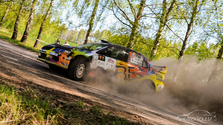 Rally Kurzeme 2. diena 