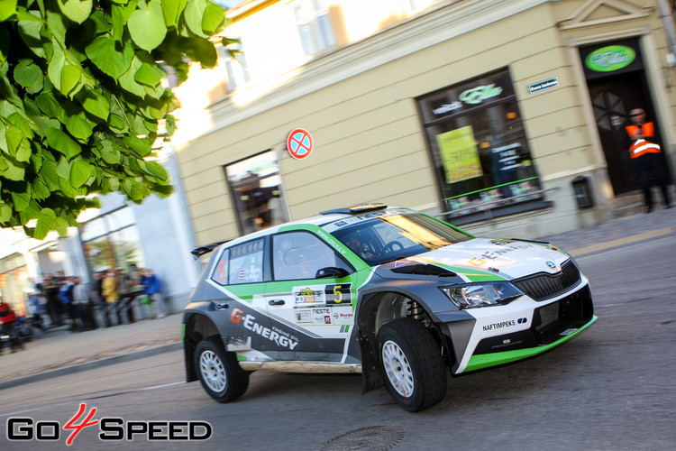 Rally Talsi 2016 1.diena