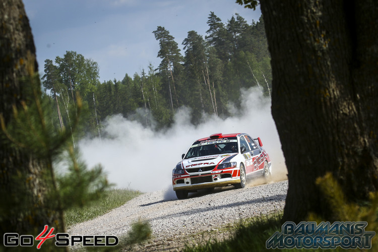 Rally Talsi pirmā diena