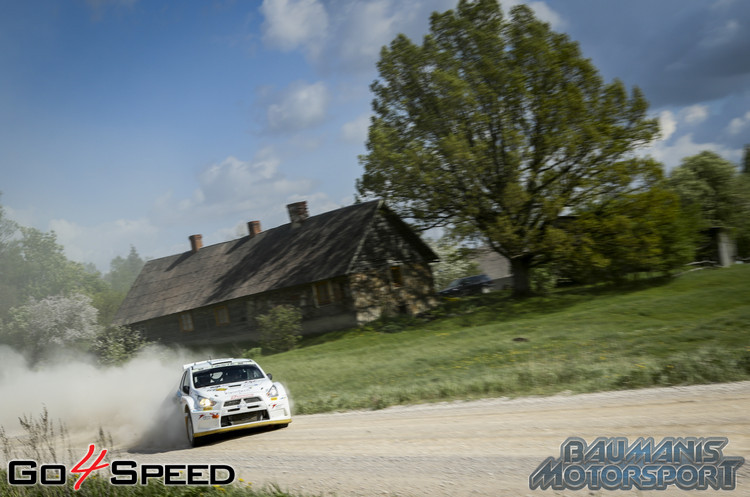Rally Talsi pirmā diena