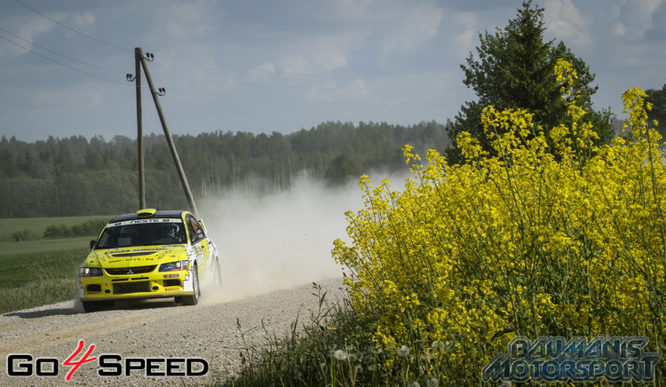 Rally Talsi pirmā diena