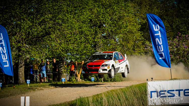 Rally Talsi iespaidīgais tramplīns 