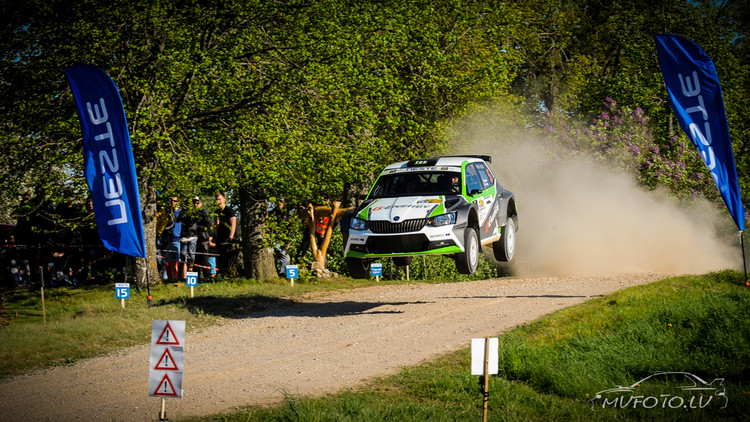 Rally Talsi iespaidīgais tramplīns 