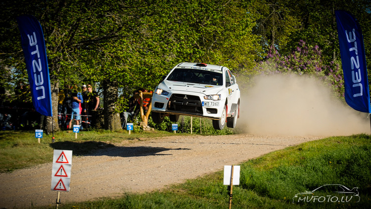 Rally Talsi iespaidīgais tramplīns 