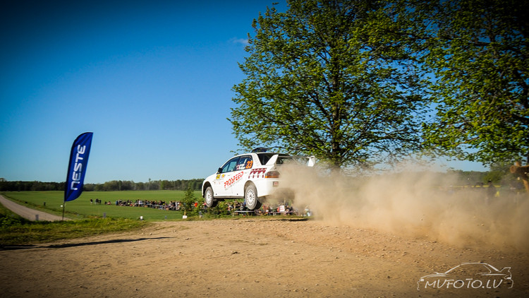 Rally Talsi iespaidīgais tramplīns 