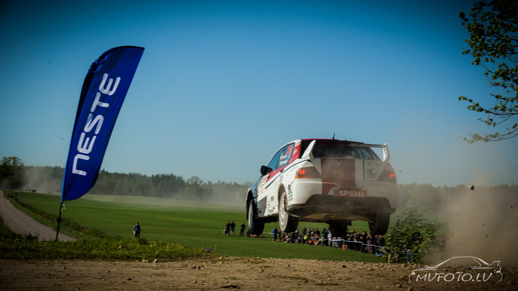 Rally Talsi iespaidīgais tramplīns 