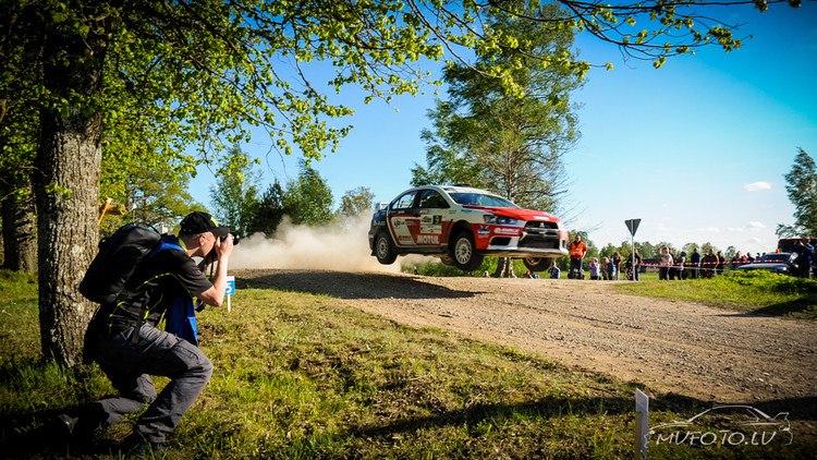 Rally Talsi iespaidīgais tramplīns 