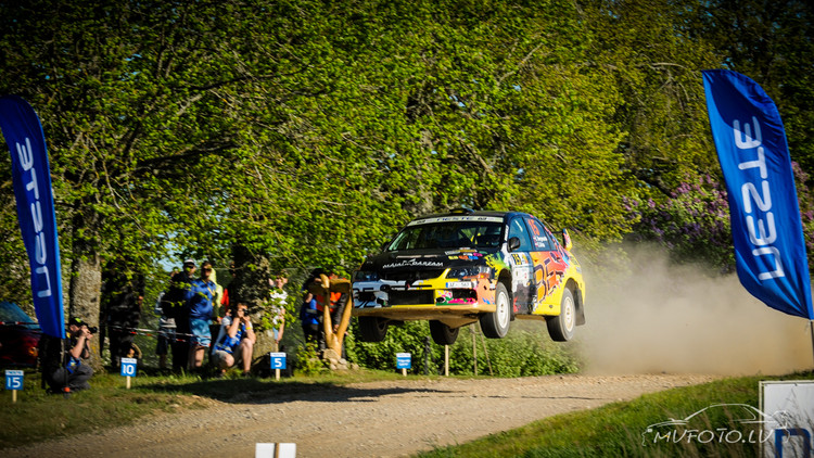 Rally Talsi iespaidīgais tramplīns 