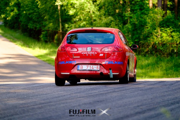 Minišosejas treniņā Biķerniekos debitē 'Ford Fiesta R5'