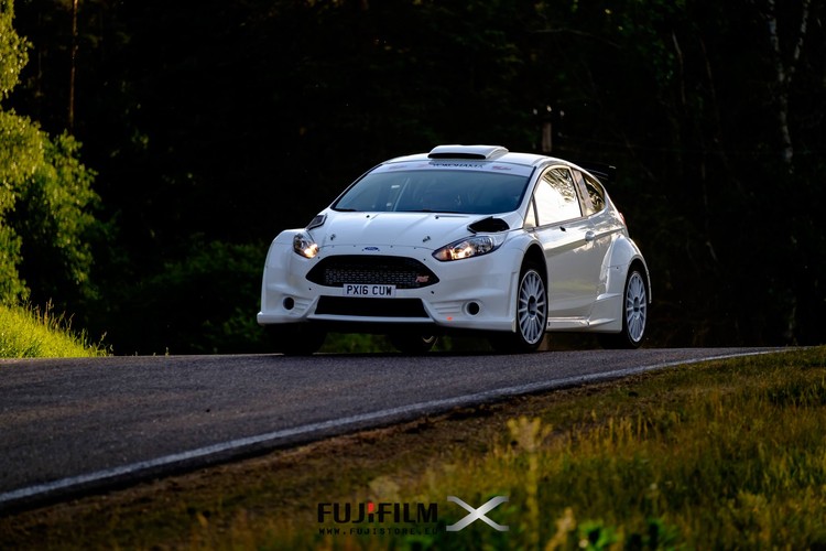 Minišosejas treniņā Biķerniekos debitē 'Ford Fiesta R5'