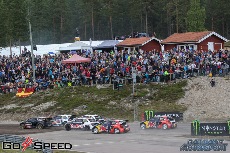 Maģiskā rallijkrosa nedēļas nogale Holjes trasē Zviedrijā