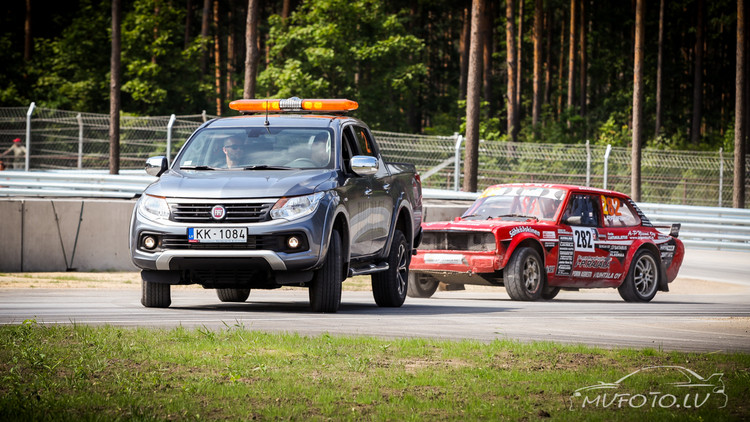 NEZ rallijkrosa 2. posms Biķernieku trasē (Mārtiņš Vanags)