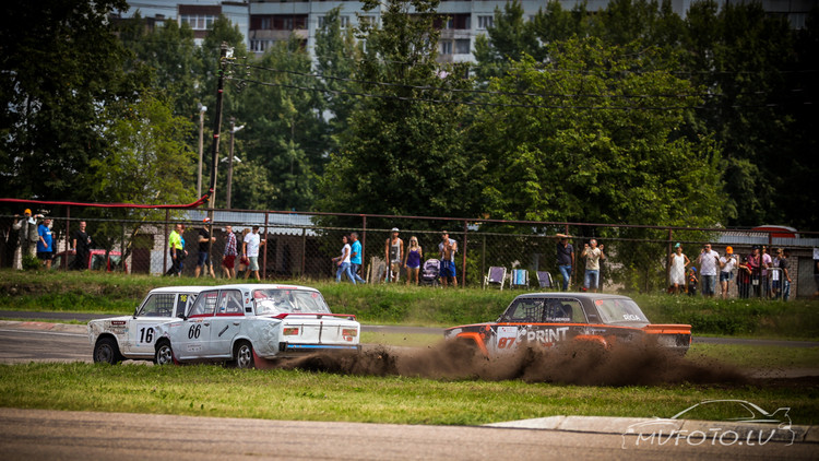 NEZ rallijkrosa 2. posms Biķernieku trasē (Mārtiņš Vanags)