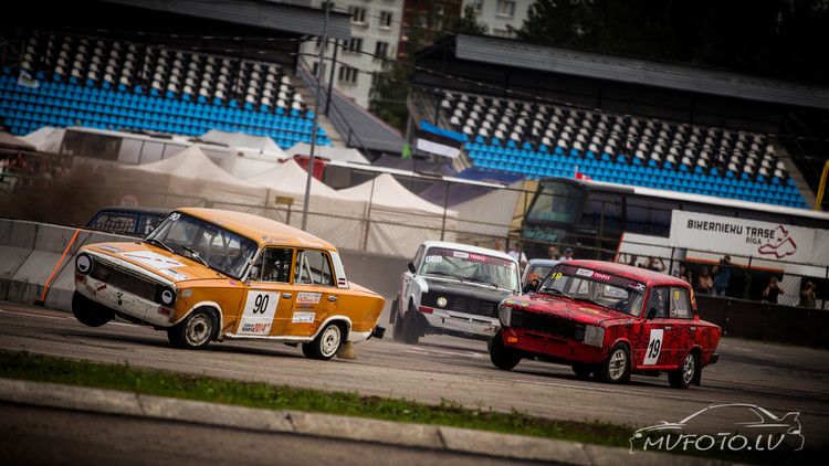 NEZ rallijkrosa 2. posms Biķernieku trasē (Mārtiņš Vanags)