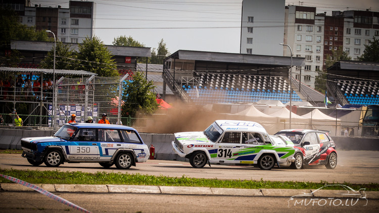 NEZ rallijkrosa 2. posms Biķernieku trasē (Mārtiņš Vanags)