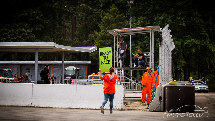 NEZ rallijkrosa 2. posms Biķernieku trasē (Mārtiņš Vanags)