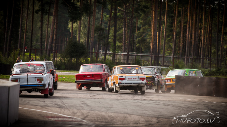 NEZ rallijkrosa 2. posms Biķernieku trasē (Mārtiņš Vanags)