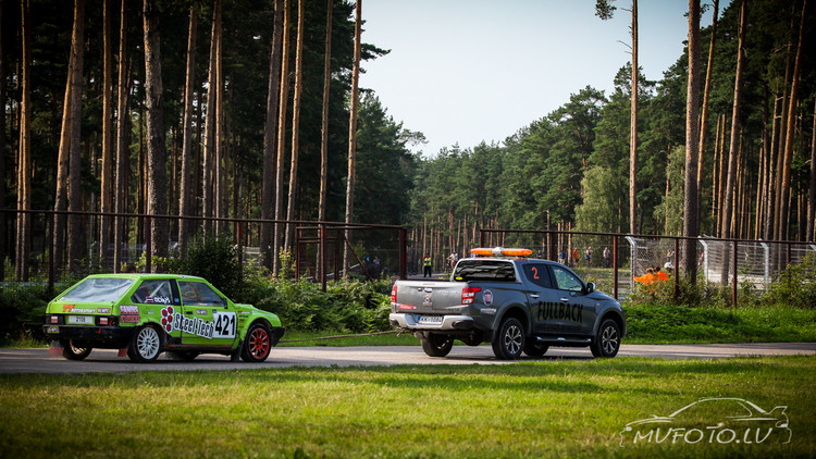 NEZ rallijkrosa 2. posms Biķernieku trasē (Mārtiņš Vanags)