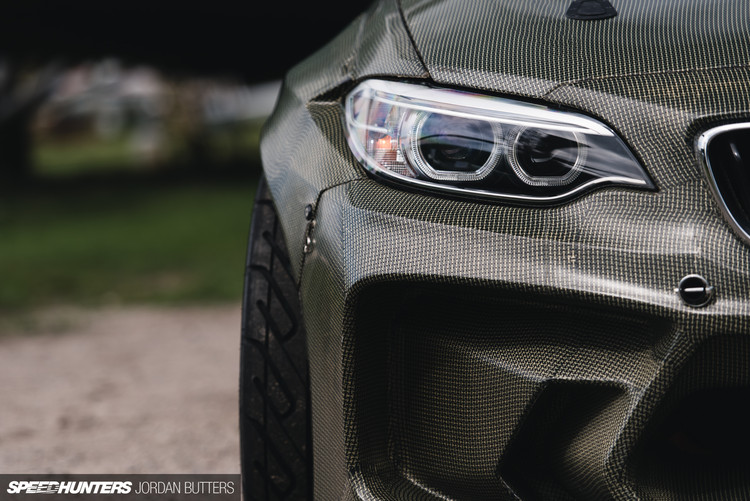 HGK uzbūvē iespaidīgu 'BMW F22 Eurofighter' drifta auto