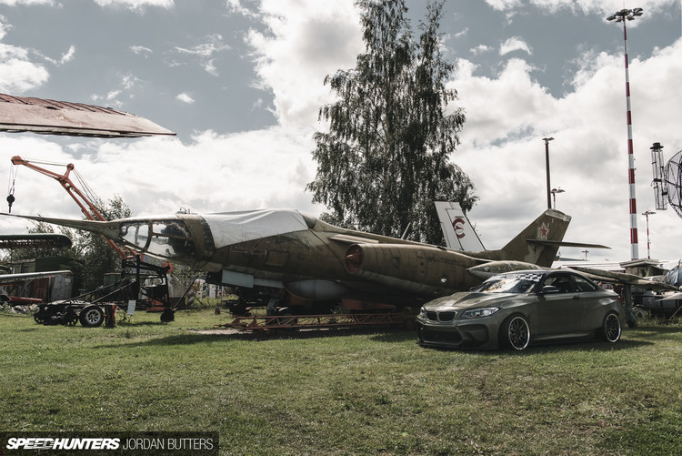 HGK uzbūvē iespaidīgu 'BMW F22 Eurofighter' drifta auto