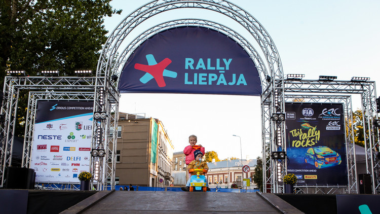 'Rally Liepāja' kvalifikācija un atklāšana