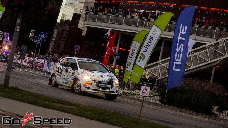 Rally Liepāja 1. diena 