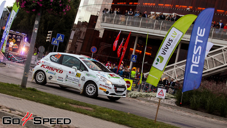 Rally Liepāja 1. diena 