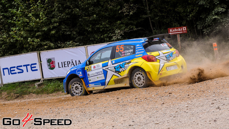 Rally Liepāja 1. diena 