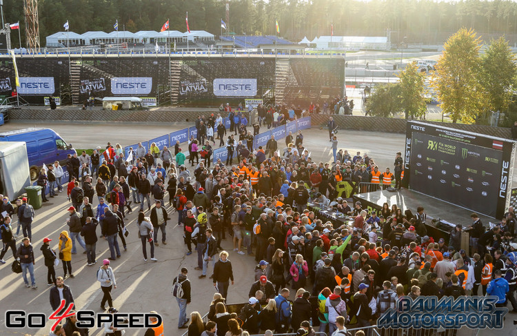 'Neste World RX of Latvia' pirmā diena