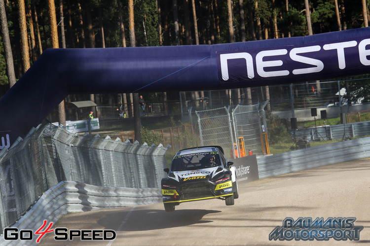 'Neste World RX of Latvia' pirmā diena