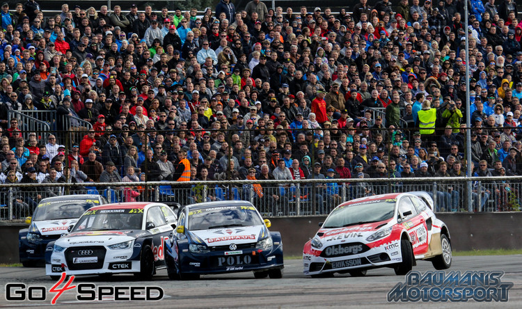 'Neste World RX of Latvia' pirmā diena