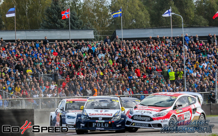 'Neste World RX of Latvia' pirmā diena