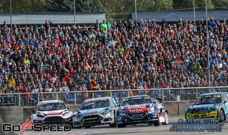 'Neste World RX of Latvia' pirmā diena