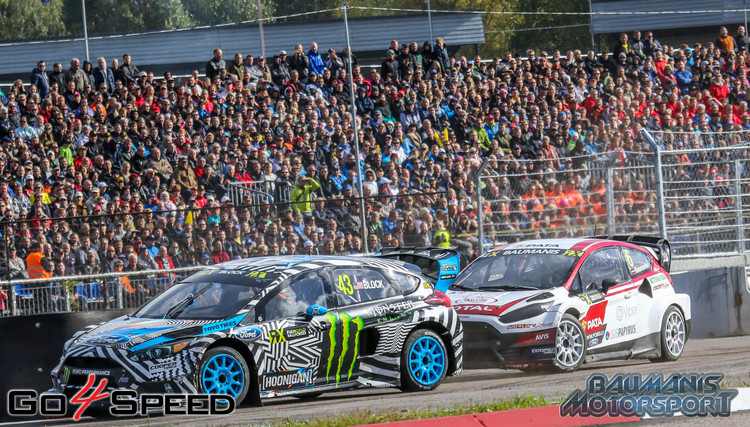 'Neste World RX of Latvia' pirmā diena