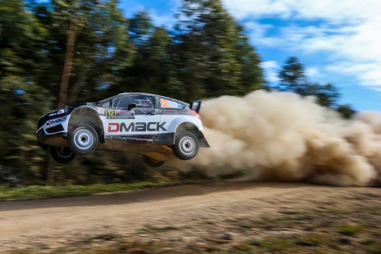 Putekļiem bagātais Austrālijas WRC rallijs