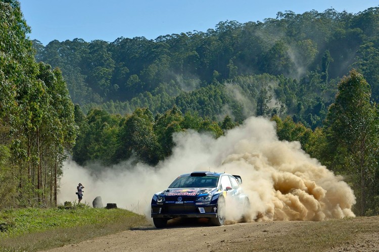 Putekļiem bagātais Austrālijas WRC rallijs