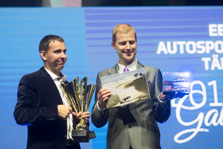 Krāšņā Igaunijas autosporta sezonas noslēguma ceremonija