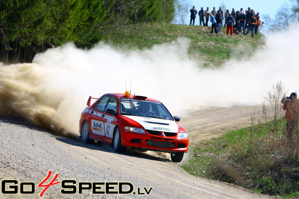 Rallijsprints Kalnamuiža 2010