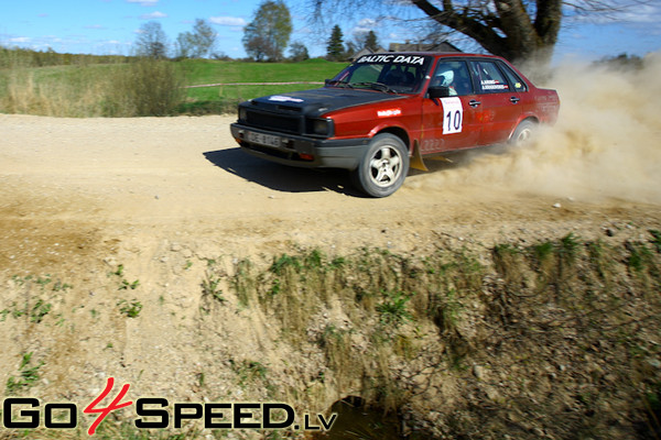 Rallijsprints Kalnamuiža 2010