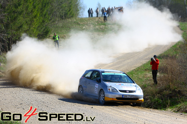 Rallijsprints Kalnamuiža 2010