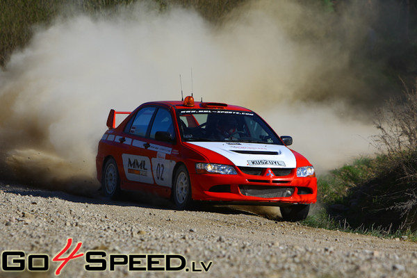 Rallijsprints Kalnamuiža 2010