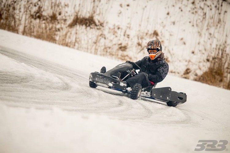  Ziemas kartingu sacensības