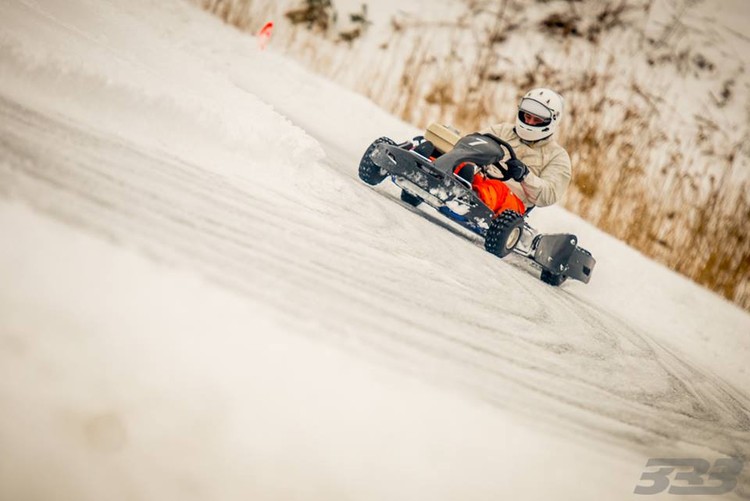  Ziemas kartingu sacensības